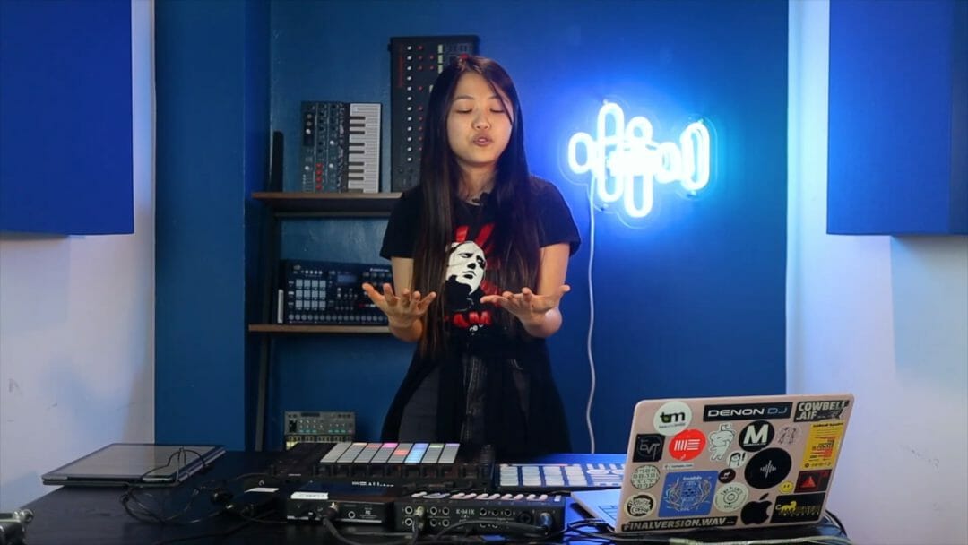 Claire Marie Lim is a Singapore-born educator, certified with Ableton, Bitwig, and Apple. She specializes in instruction for live performance, production, and writing, and frequently works with girls and young people of color.