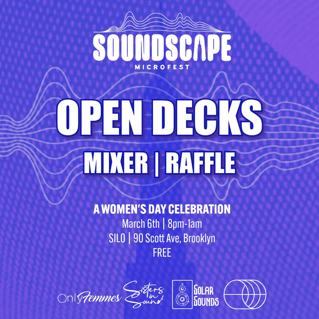 Soundscape Microfest Open Decks & Mixer